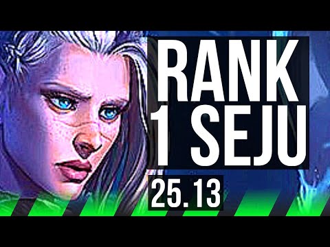 SEJUANI vs QIYANA (JGL) | Rank 1 Seju | NA Challenger | 25.13