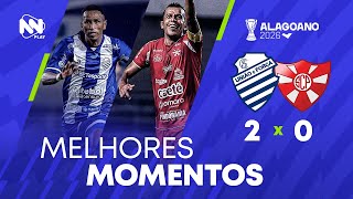 Melhores momentos COMPLETO - CSA 2 x 0 Penedense | Campeonato Alagoano 2026