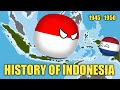 History of Indonesia 🇮🇩 1945 - 1950 Countryballs