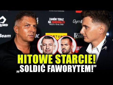 "WYSŁAŁEM MU NOKAUT NA MAMEDZIE..!" MATEUSZ BOREK NA GORĄCO PO OGŁOSZENIU WALKI ADAMKA Z SOLDICIEM!