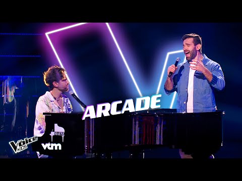 Duncan Laurence & Metejoor - 'Arcade' | Blind Auditions | The Voice Kids | VTM