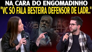 Analista Jess Peixoto JOGA NA CARA E CONFRONTA MENTIRAS de militante esquerdista 