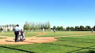 DJ Crewdson Pioneer Pitching at Inderkum High School 1st inning