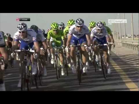 Tour of Qatar 2013 - Stage 3 - Final kilometers (HD)