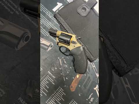 Charter Arms Goldfinger .38 cal snuby revolver undercover lite at only 12 oz.