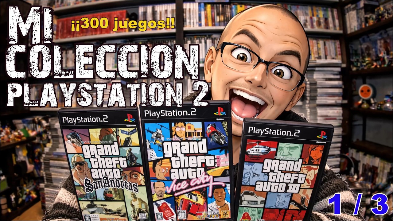 Mi Colección completa japonesa de PLAYSTATION 2 (¡300 juegos!) *1 de 3*