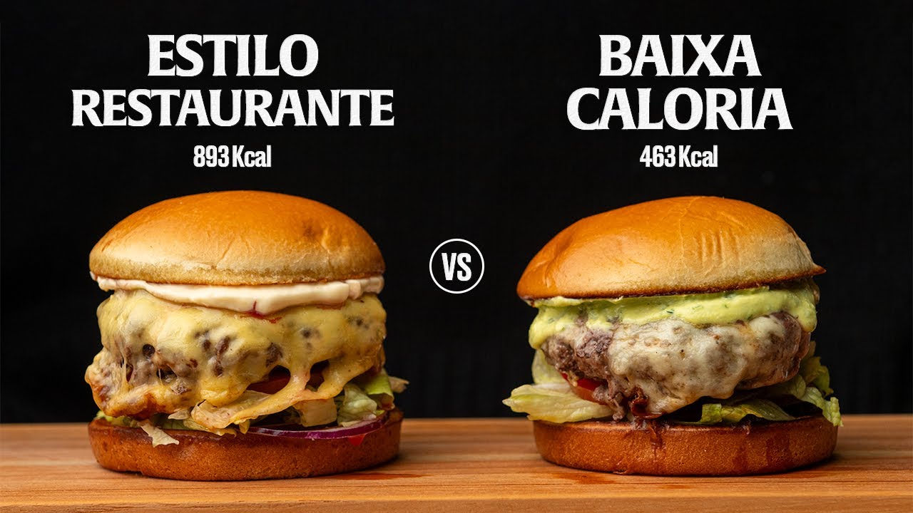 DÁ PRA COMER HAMBURGER NA DIETA? VEJA ESSE VÍDEO E DESCUBRA!