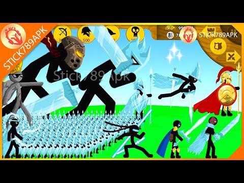 STICKMAN SUBZEROZ WRATHNAR, XIPHOS, GRIFFON VS FINAL BOSS LAVA | Stick War Legacy Mod | Stick789Apk