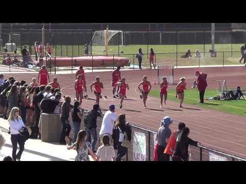 OpenG 100m vs HB 4-24-14 - Los Alamitos Girls