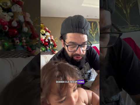 Quando o Nonô fica com sono, ele vai direto pra sua cama dormir #rotina #viral #maternidade