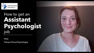 How to get an Assistant Psychologist Job