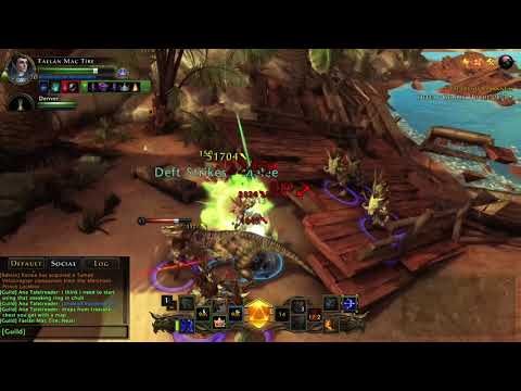 Neverwinter: T-Rex mount eats minion