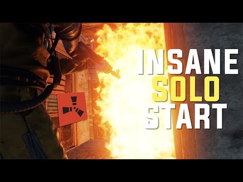 Rust - A Solo's DREAM (Solo Raiding, Counter-Raiding & PvP)