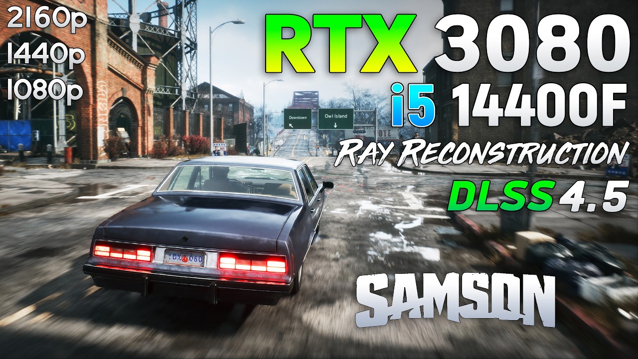 Samson : RTX 3080 + i5 14400F | 1080p | 1440p | 4K