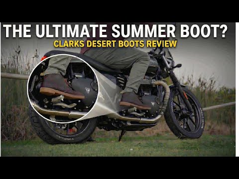 Clarks desert Bushacre 3 boot review from a Riders perspective