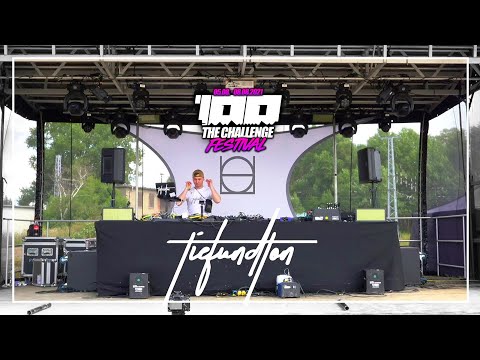 TIEFUNDTON LIVE@100 THE CHALLENGE FESTIVAL | TECHNO VIDEO SET