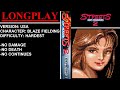 Streets Of Rage 2 USA Sega Genesis Longplay Blaze Fielding Hardest Difficulty