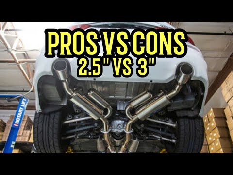 Which is better 2.5" or 3" catback ?