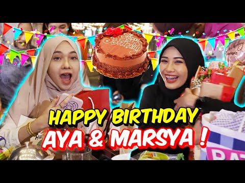 RAHIM BUAT HADIAH SWEET UNTUK MARSYA !! - HAPPY BIRTHDAY AYA & MARSYA !