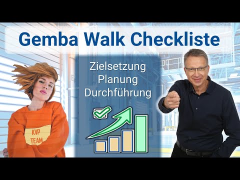 Gemba Walk Checkliste Produktion ☑️ Planung - Checklisten Vorlagen - Durchführung #leanmanagement