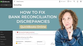 How to Fix Bank Reconciliation Discrepancies
