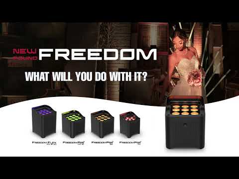 CHAUVET DJ Freedom Par T6 Battery-Powered Ultra-Compact Lightweight RGB LED Par with Wireless DMX