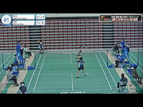 여단 WS- U19 16강 | (KOR) JANG Eun Jeong vs (KOR) SIN Hye Won[2022 밀양 원천 요넥스 코리아주니어배드민턴선수권대회]