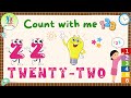 Count With Me Number 22 Educational Video For Kids