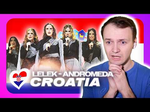 CROATIA'S SONG FOR EUROVISION 2026 REACTION 🇭🇷 LELEK with "ANDROMEDA" | LIVE DORA Finale