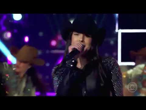 Ana Castela canta “Pipoco” completo no Domingão com Hulck/ 14/08