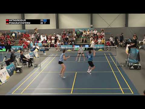 Match point - Aktas / Bodur vs Pongratz / Stern - XD, SF - EYOF 2022