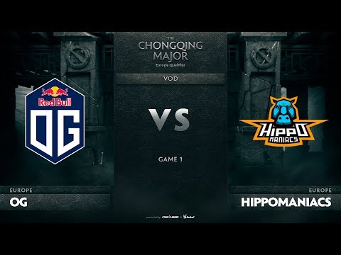OG vs Hippomaniacs, Game 1, EU Qualifiers The Chongqing Major