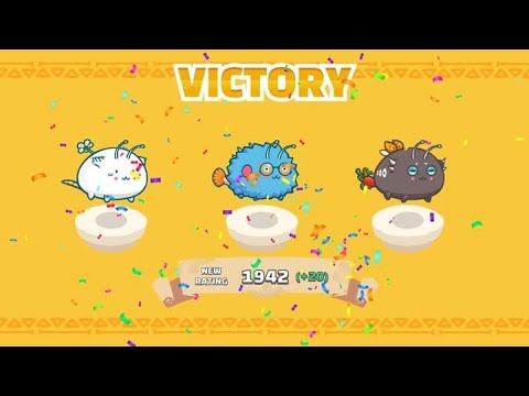 AXIE INFINITY ARENA |  TRIPLE DUSK BUG SIGNAL + TERROR CHOMP (BUNTENNA) COMBO