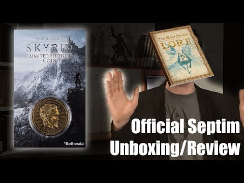 Official Septim Coin Replica Review/Unboxing - Imperial Knowledge