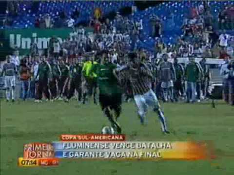 Os gols de Fluminense 2x1 Cerro Porteño pela semifinal da Copa Sul-Americana 2009