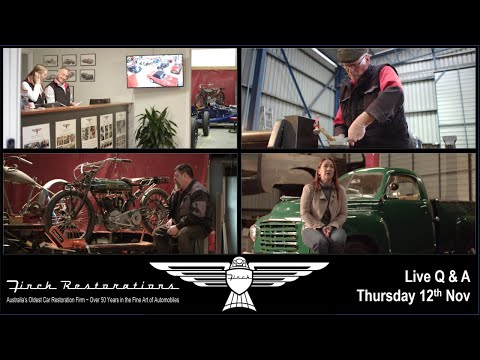 Finch Restorations - Webinar #1 Trailer