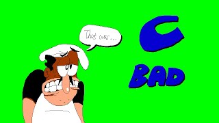 Pizza Tower Peppino rank C bad green screen