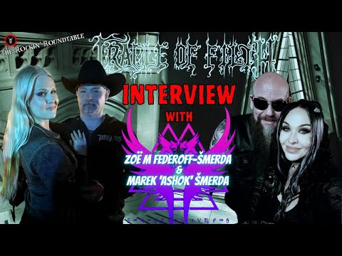 Thumbnail for Cradle of Filth's Ashok and Zoë SPILL THE TEA at Rockin' Roundtable by Marek Ashok Šmerda