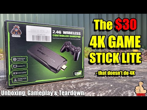 The $30 "4K" GAME STICK LITE can play some classic games...kind of