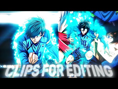 Itoshi Rin Best Scenes I Clips For Edit I Blue Lock Vs U20