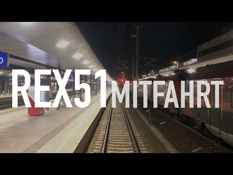 [REX51] Silvester Führerstandsmitfahrt im ÖBB Cityjet [St. Pölten Hbf nach Westbahnhof]
