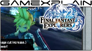 8-Minutes of Final Fantasy Explorers Gameplay (3DS Direct-Feed)