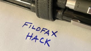🟢 - Filofax pen hack