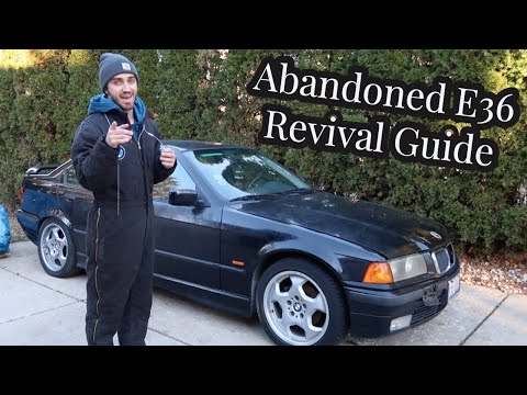 Reviving an E36 328i that was Abandoned at a Shop for Over Half a Decade!