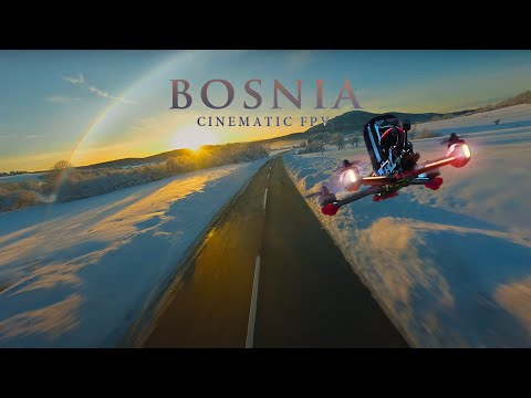 Frozen Beauty from Above — Cinematic FPV