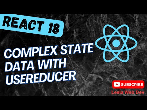 85. Complex State Data with useReducer hook in React App - React18