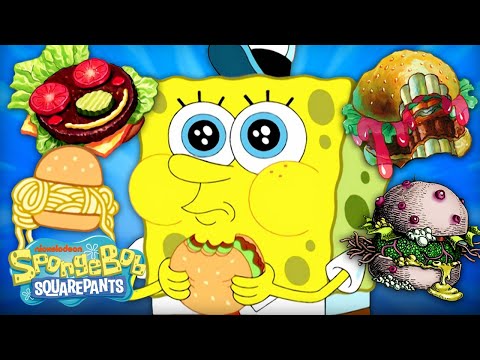 Every Krabby Patty UPGRADE ?➕ | SpongeBob