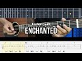 Enchanted - Taylor Swift | EASY Guitar Lessons TAB for Beginners - Guitar Tutorial