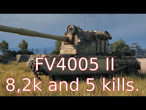 FV4005 Stage II   Fast game, 8 2k dmg and 5 kills