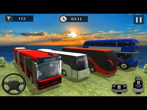 Uphill Off Road Bus Driving Simulator Bus Games Android car racing gAmeplAy 8